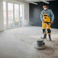 Sand Concrete Floor