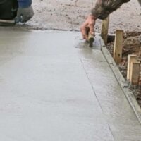 sand finish concrete