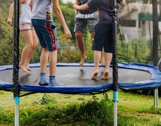 trampoline for family
